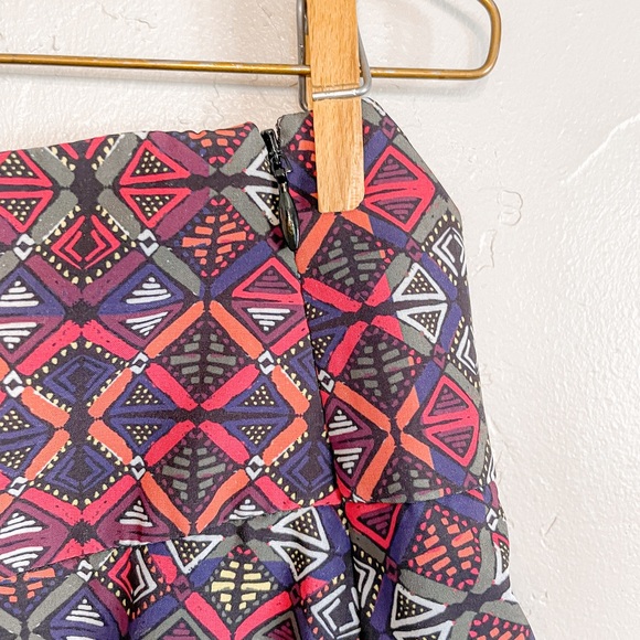 Krimson Klover Geometric Print Athletic Skort - Picture 3 of 6